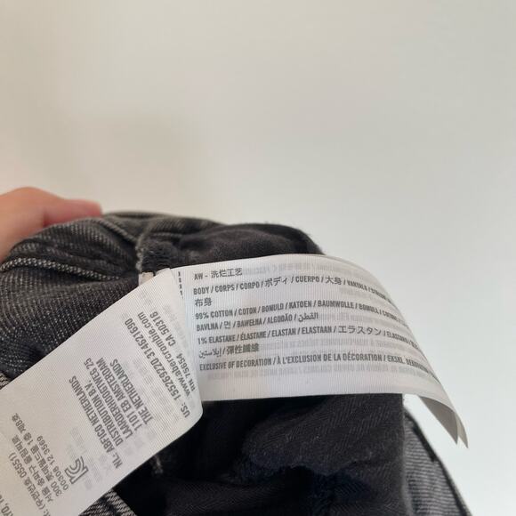 Abercrombie & Fitch Curve Love The Ankle Straight Ultra High Rise Jeans (4s) - Picture 7 of 7